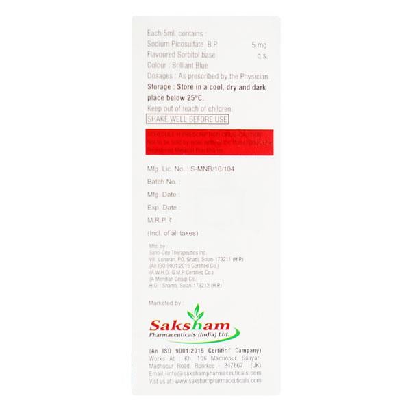 LAX Sugar Free Oral Solution 100ml - Constipation-Lax