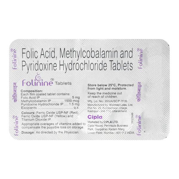 Netmeds | Folinine Tablet 15'S