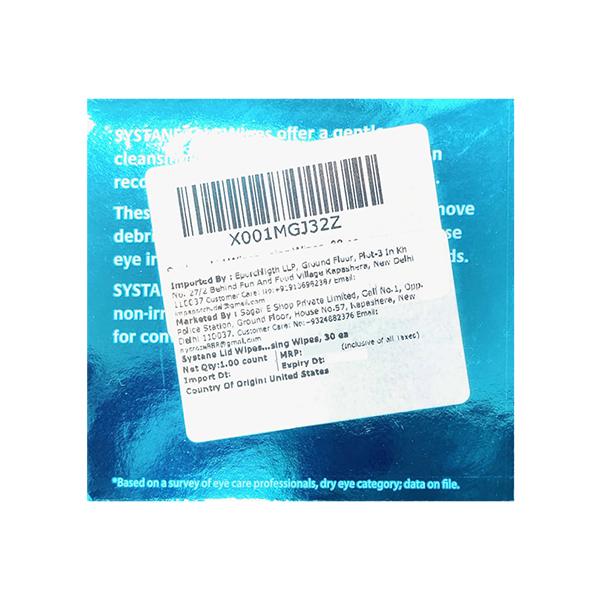 SYSTANE LID WIPE 30'S - General-P