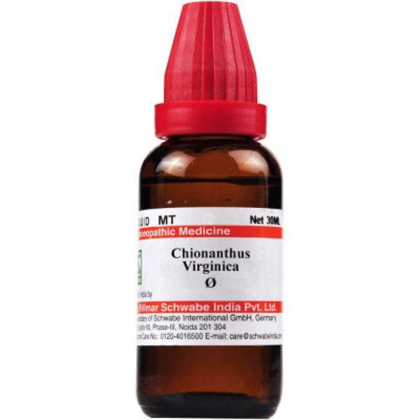 Dr.Willmar Schwabe Chionanthus Virginica  Drops 30 ml - Homeopathic Drops