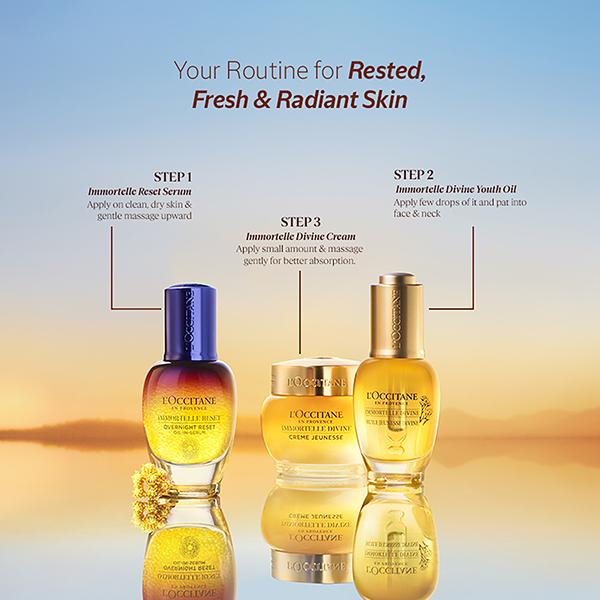 L'Occitane Immortelle Reset Anti-Aging Serum Mini 5 ml - Face Serum