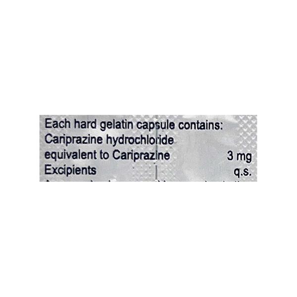 CARINIA 3 Capsule 10's - Schizophrenia-Aps