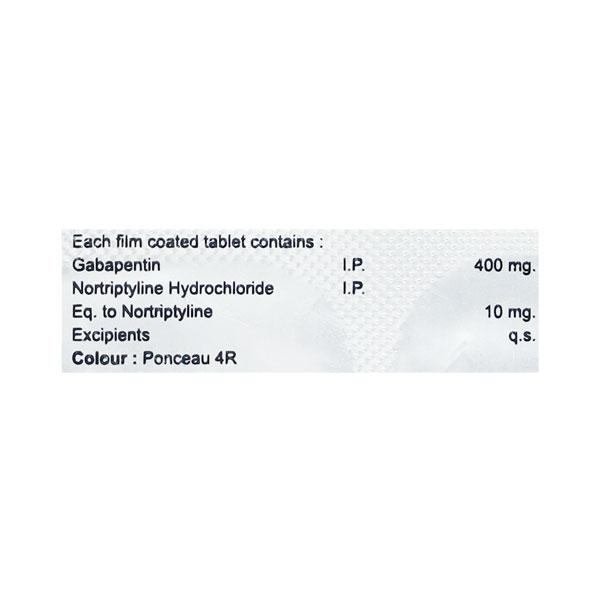 Asmygaba NT Tablet 10'S - Neuropathic Pain-Dru