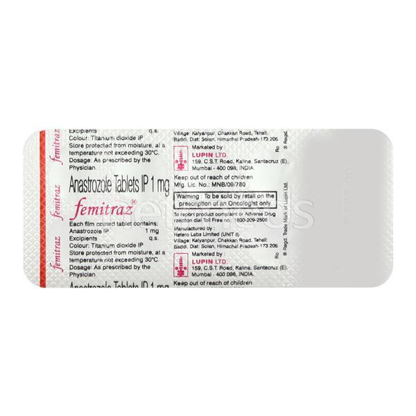 Netmeds | Femitraz 1mg Tablet 10'S