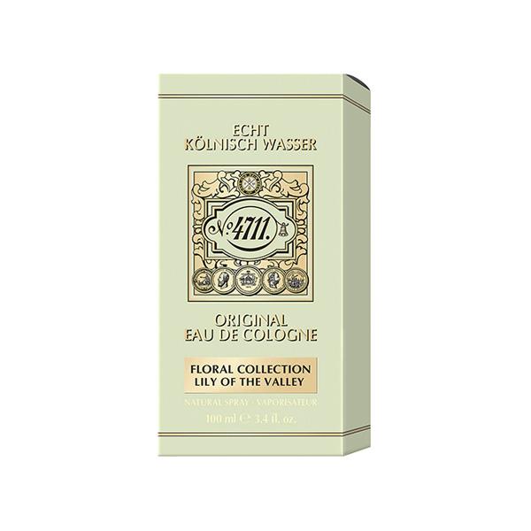 4711 Floral Lily Valley Eau De Cologne Natural Spray 100 ml - Women Perfumes (Edt/Edp)