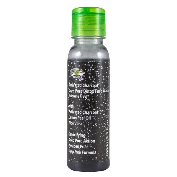 Netmeds | Aloe Veda Deep Pore Detox Face Wash - Activated Charcoal 100 ml