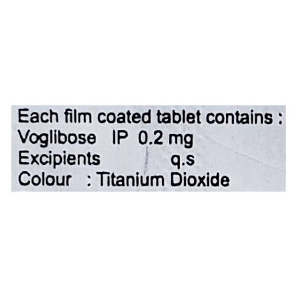 SANOBOSE 0.2 Tablet 10's - Diabetes-Ant