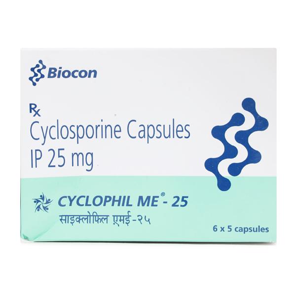 Cyclophil ME 25mg Capsule 5'S - Auto Immune Disease-Imm