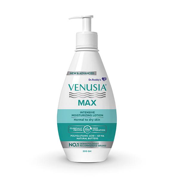 Netmeds | VENUSIA MAX NEW & ADVANCED PGA+4D HA INTENSIVE MOISTURIZING Lotion 500g