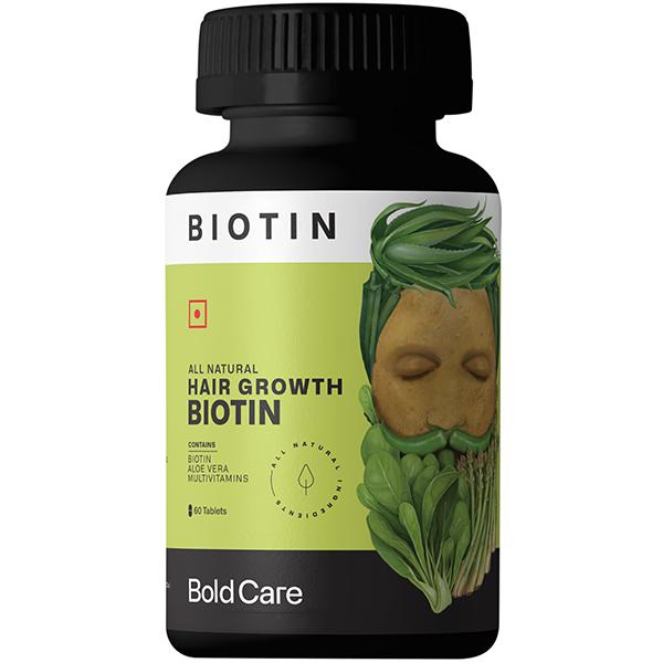 Netmeds | Bold Care Biotin Hair Growth Tablet 60's