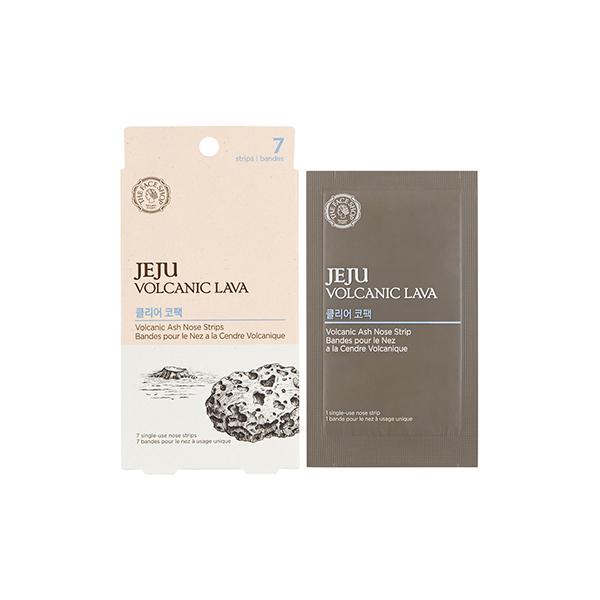 The Face Shop Jeju Volcanic Lava Volcanic Ash Nose Strip 7'S