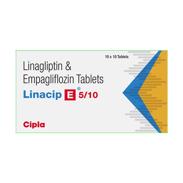 LINACIP E 5/10 Tablet 10's - Diabetes-Ant
