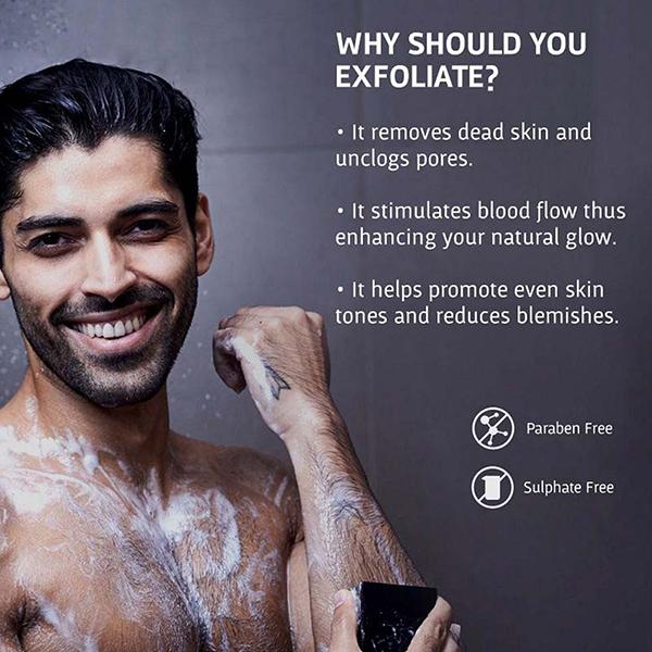 Bombay Shaving Company Charcoal Deep Cleansing Bath Soap 100 gm - Soaps