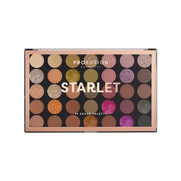 Profusion Cosmetics 35 Shade Eye Shadow Pallete Starlet (36 gm) - Eye Shadow Palettes
