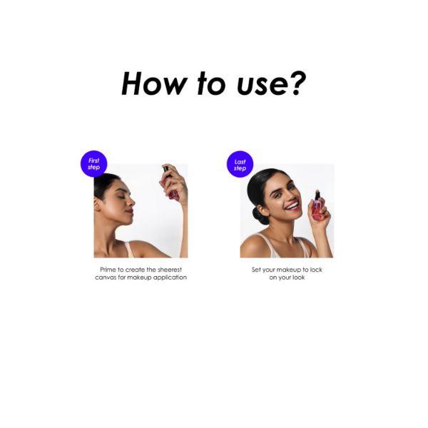 Blue Heaven Prep & Fix Primer & Setting Mist with Vitamin B & E Aloe Vera and Paraben Free 60ml - Setting Spray