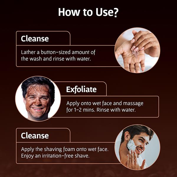 Bombay Shaving Company Coffee Revitalising Kit 464 gm - Scrubs & Exfoliants