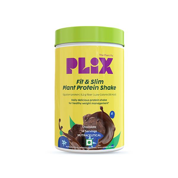 Plix The Plant Fix Fit & Slim Smoothie For Healthy Weight Management And Metabolism 500 gm