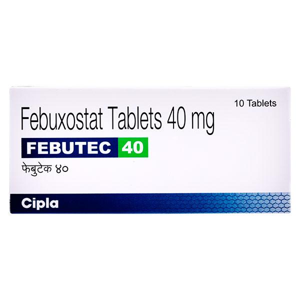 FEBUTEC 40 Tablet 10's - Gout