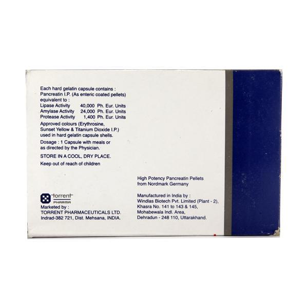 Enzar 40000 Capsule 10'S - Digestion-Dig