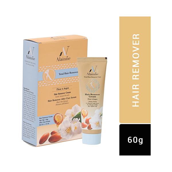 Netmeds | Alainne Fleur A Argon Hair Remover Kit 60G 2's