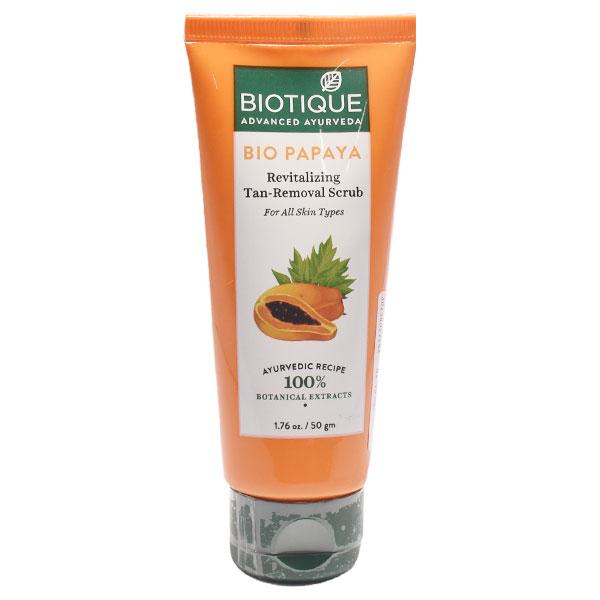 Netmeds | Biotique Papaya Tan Removal Scrub 50gm