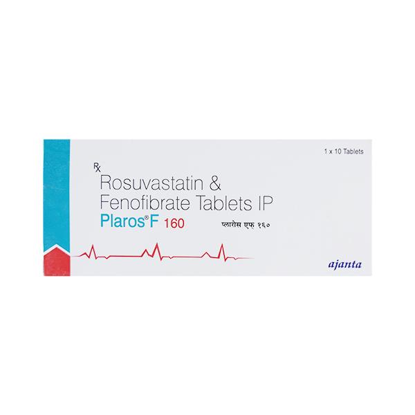 PLAROS F Tablet 10's - High Cholesterol-Dys