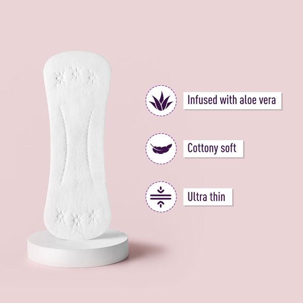 Sirona Daily Wear Cottony Soft Panty Liner (L) 60's - Panty Liners