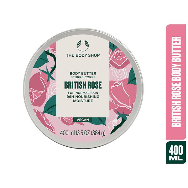 Netmeds | The Body Shop Body Bitish Rose Normal Skin Beurre Corps 200ml