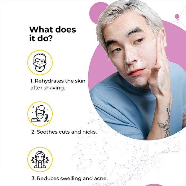 Cosmos by Bewakoof After Shave Gel With Witch Hazel & Menthol 100 ml - Beard Gel