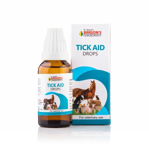Netmeds | Dr. Bakshi's Bakson's Homoeopathy Tick Aid Drops (Veterinary) 30 ml