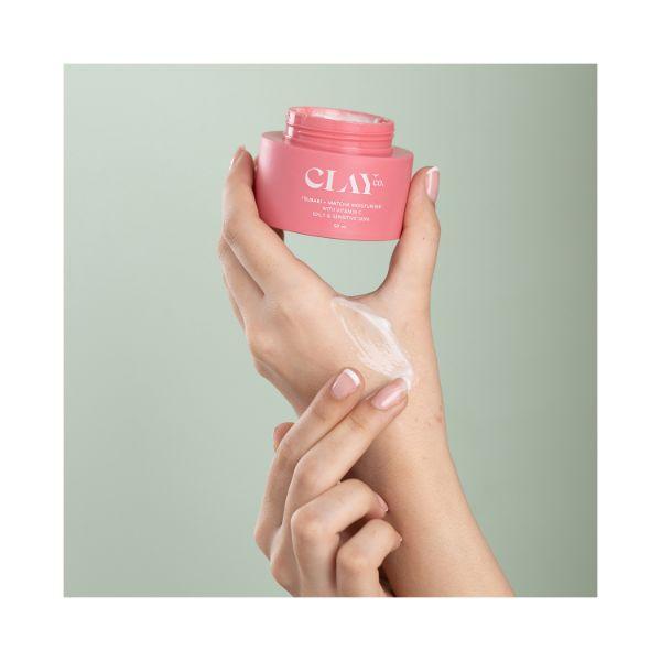 Clayco Tsubaki + Matcha Moisturiser With Vitamin C (Normal Skin) 50 ml - Face Moisturizers