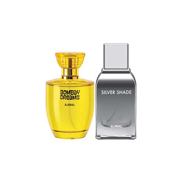 Ajmal Bombay Dreams EDP Floral Fruity Perfume And Silver Shade EDP Citrus Woody Perfume 200 ml - Perfumes (Edt/Edp)