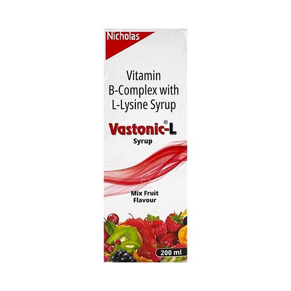 VASTONIC L MIX FRUIT FLAVOUR Syrup 200ml
