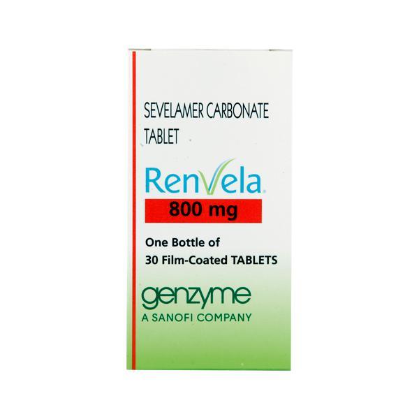 Renvela 800mg Tablet 30'S - Kidney Disease/Stones-Oth
