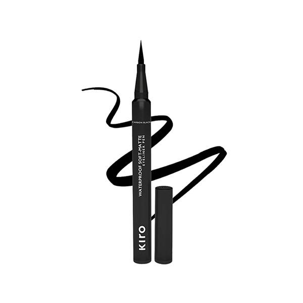 KIRO Liquid Pen Eyeliner Waterproof Soft - Matte Eyeliner Carbon Black 01 1.1 ml