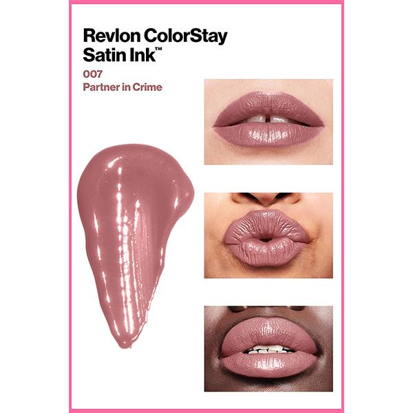 Revlon Colorstay Satin Ink Liquid Lip Color - Partner In Crime 5 ml - Lipsticks
