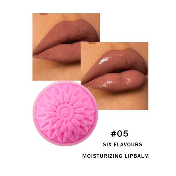 Miss Rose Summer Fruit Flavour Pink Moisturizing Lip Balm 7301-414B 05 7 gm - Lip Balms