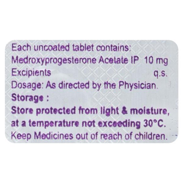 Megest 10mg Tablet 10'S - Hormonal Therapy-Oes