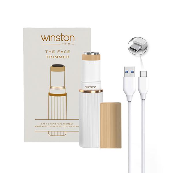 Netmeds | Winston Rechargeable Battery Operated Face Trimmer Waterproof Head 1's