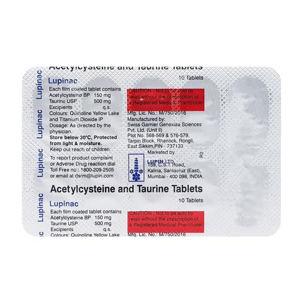 Netmeds | Lupinac Tablet 10'S