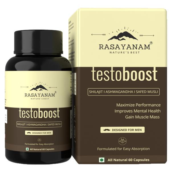 Netmeds | Rasayanam Testoboost Capsules 60's