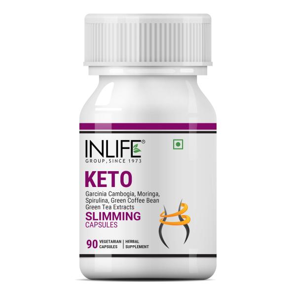 Netmeds | INLIFE Keto Slimming Vegetarian Capsule 90's