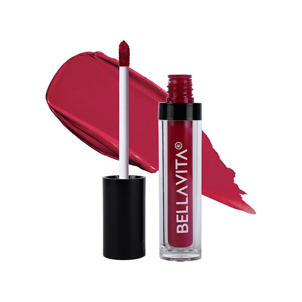 Netmeds | Bellavita Kiss-Proof Liquid Lipstick Pink Pout 4.5 ml