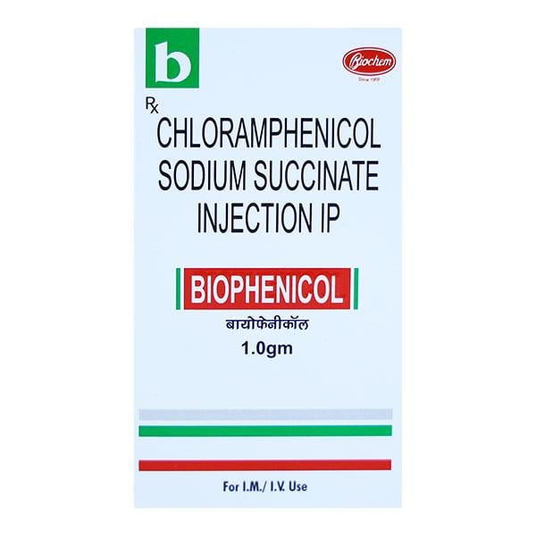 Biophenicol Succinate 1gm Injection 1'S - Bacterial Infections-Chl