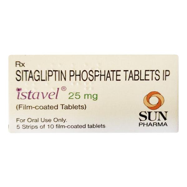 ISTAVEL 25mg Tablet 10's - Diabetes-Ant
