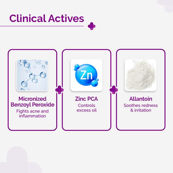 The Derma Co. 2.5% Benzoyl Peroxide Spot Corrector, Fights Breakouts and Inflammation 15 gm - Face Moisturizers