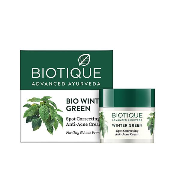 Netmeds | Biotique Wintergreen Acne Cream 15gm