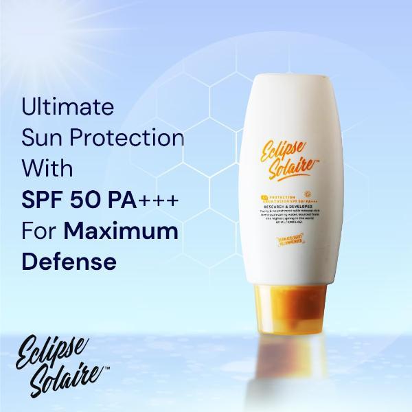 Eclipse Solaire 5X PROTECTION Aqua Fusion Sunscreen SPF 50 PA+++ 60 ml - Face Sunscreen