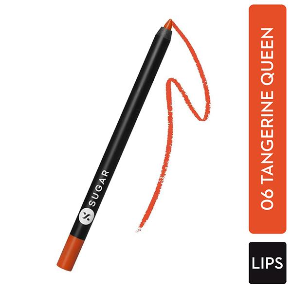 SUGAR Cosmetics Lipping On The Edge Lip Liner - 06 Tangerine Queen 1.2 gm