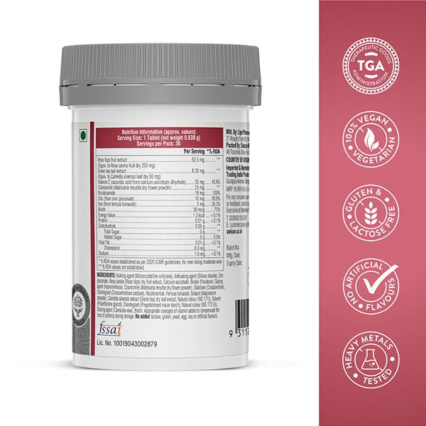 Swisse Beauty Biotin+ Tablet 60's - Hair & Skin